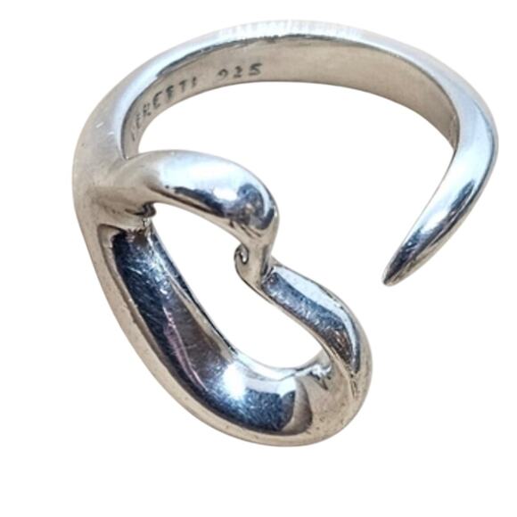 Tiffany & CO open heart ring - Picture 2 of 3
